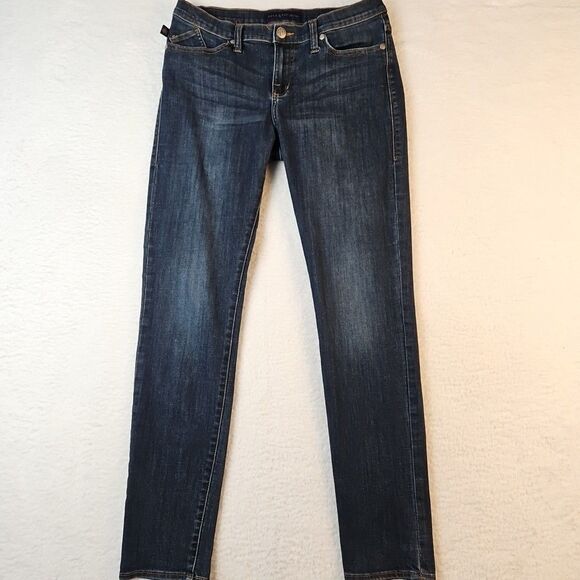 Rock & Republic Womens Berlin Size 12L Jeans Embossed Pocket Stars Logo … - Picture 1 of 14